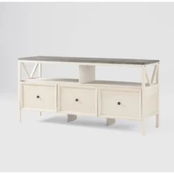 Farmhouse 3 Drawer Wood TV Stand For TVs Up To 65" - Saracina Home 35 Farmhouse 3 Drawer Wood TV Stand For TVs Up To 65" - Saracina Home -Saracina Home Sales Store GUEST 0072dd60 ce7c 4443 ae39 8934a2c1febb