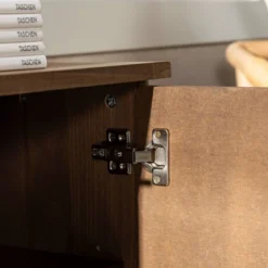 58" Modern Boho Solid Pine Wood Closed Storage Sideboard Brown - Saracina Home 28 58" Modern Boho Solid Pine Wood Closed Storage Sideboard Brown - Saracina Home -Saracina Home Sales Store GUEST 025a4b7b 223f 4cc7 b935 d1178e47d623