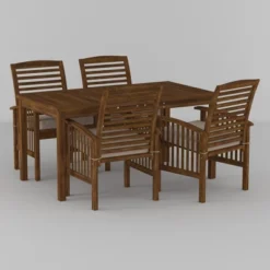 Ravenscroft 5pc Acacia Wood Patio Dining Set - Saracina Home 29 Ravenscroft 5pc Acacia Wood Patio Dining Set - Saracina Home -Saracina Home Sales Store GUEST 028c1196 6ecf 4eba abd0 4b737ae0168a