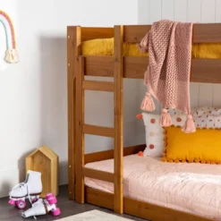 Twin Over Twin Indy Contemporary Solid Wood Bunk Bed - Saracina Home -Saracina Home Sales Store GUEST 07231f3d 38f3 4175 a6a4 25ad0a9c9bd6