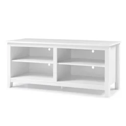 Transitional 4 Cubby Wood Open Storage TV Stand For TVs Up To 65"- Saracina Home 32 Transitional 4 Cubby Wood Open Storage TV Stand For TVs Up To 65"- Saracina Home -Saracina Home Sales Store GUEST 09d6532b 6b78 4d5b b243 91ca1fb63961