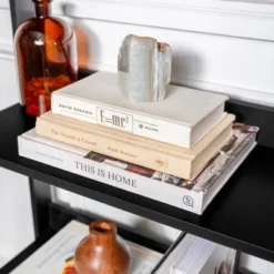 55" Thatcher Transitional Wood 4 Shelf Ladder Bookshelf - Saracina Home -Saracina Home Sales Store GUEST 0a4e520c 0476 4813 9a5f 6ff535eae341