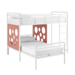 Twin Modern Cut-Out L-Shaped Metal Bunk Bed - Saracina Home -Saracina Home Sales Store GUEST 0b6c5706 4a46 4bd7 a0fc de6c2680dbc2