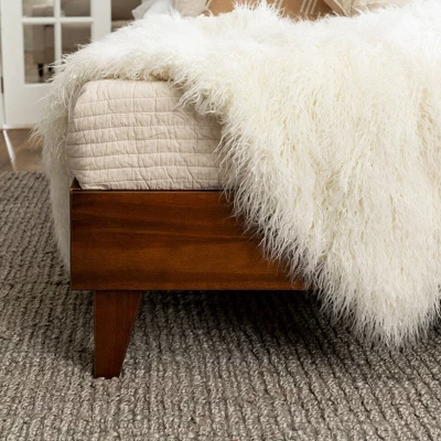 Alice Mid-Century Solid Wood Platform Bed - Saracina Home 3 Alice Mid-Century Solid Wood Platform Bed - Saracina Home - Image 3