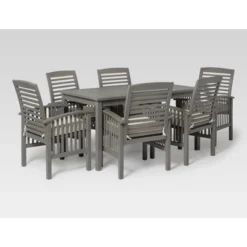Ravenscroft 7pc Acacia Wood Patio Dining Set - Saracina Home 21 Ravenscroft 7pc Acacia Wood Patio Dining Set - Saracina Home -Saracina Home Sales Store GUEST 0e6514b4 b256 4594 a76d cf4a835a49e8
