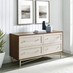 Jones Horizontal Modern 4 Drawer Dresser - Saracina Home -Saracina Home Sales Store GUEST 0e662110 9fc6 4d26 8576 3235ab905217
