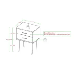 Ora Mid-Century Modern 2 Drawer Nightstand - Saracina Home 21 Ora Mid-Century Modern 2 Drawer Nightstand - Saracina Home -Saracina Home Sales Store GUEST 0f2c4eed c328 4dce a1f5 9d198fc17d54