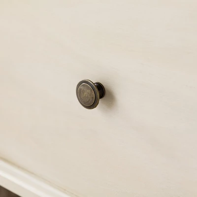 Farmhouse 3 Drawer Wood TV Stand For TVs Up To 65" - Saracina Home 3 Farmhouse 3 Drawer Wood TV Stand For TVs Up To 65" - Saracina Home - Image 3