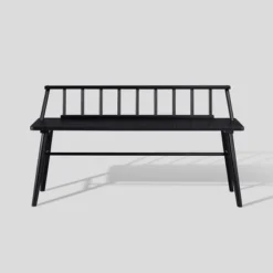 Transitional Low-Back Spindle Entryway Bench - Saracina Home -Saracina Home Sales Store GUEST 178d932f df39 42d5 b150 ebfcdbfd8782