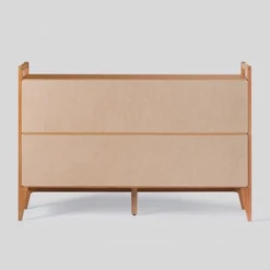 Mid-Century Modern Solid Wood Paneled 6 Drawer Dresser - Saracina Home -Saracina Home Sales Store GUEST 19a4426e 2b8a 46eb b618 4463c8133a73