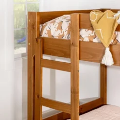 Twin Over Twin Indy Contemporary Solid Wood Bunk Bed - Saracina Home -Saracina Home Sales Store GUEST 1b877565 665c 4f42 9728 136594b4d6a4