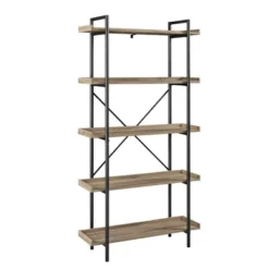68" 5 Tray Shelf Urban Pipe X Back Bookshelf - Saracina Home -Saracina Home Sales Store GUEST 1ba76728 7bd1 44dc b91f 1adf495caa27