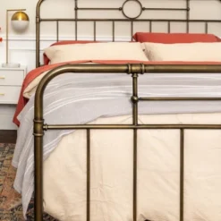 Raven Industrial Vintage Metal Pipe Bed - Saracina Home 18 Raven Industrial Vintage Metal Pipe Bed - Saracina Home -Saracina Home Sales Store GUEST 1c4db8ad d6a2 4fc8 ac84 c388c44db0b6