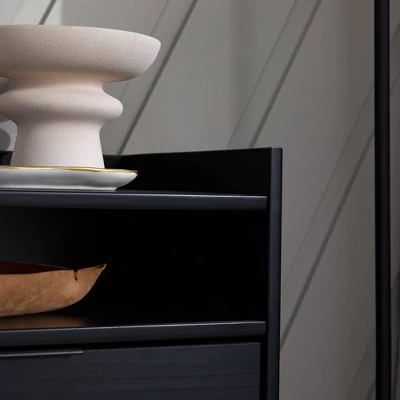 Mid-Century Modern Solid Wood 2 Drawer Nightstand - Saracina Home 12 Mid-Century Modern Solid Wood 2 Drawer Nightstand - Saracina Home - Image 12