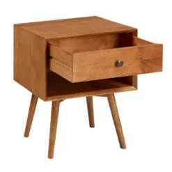 Greenberg 1 Drawer Mid-Century Modern Solid Wood Nightstand - Saracina Home 9 Greenberg 1 Drawer Mid-Century Modern Solid Wood Nightstand - Saracina Home -Saracina Home Sales Store GUEST 25bb5c69 0a6c 4e3a b08f c7d8cbe3669c