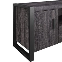 Modern Urban Industrial TV Stand For TVs Up To 65" Charcoal - Saracina Home 5 Modern Urban Industrial TV Stand For TVs Up To 65" Charcoal - Saracina Home -Saracina Home Sales Store GUEST 2646cb87 d729 4a26 83cd 8fa1fd7bee3d