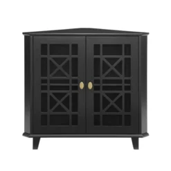 2 Door Corner Accent Cabinet With Fretwork Doors - Saracina Home 15 2 Door Corner Accent Cabinet With Fretwork Doors - Saracina Home -Saracina Home Sales Store GUEST 28fe5556 fd13 4741 9522 8e0abe2af5bd