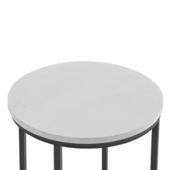 Vivian Glam X Leg Round Side Table - Saracina Home -Saracina Home Sales Store GUEST 2a9d589b 51b6 4a91 a201 0ea1365388f6