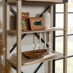 64" Sophie Industrial X Frame Bookshelf - Saracina Home -Saracina Home Sales Store GUEST 2aa322e9 c616 44ea a3f6 c32dbb536f98