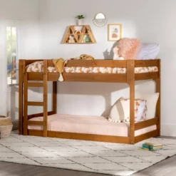 Twin Over Twin Indy Contemporary Solid Wood Bunk Bed - Saracina Home -Saracina Home Sales Store GUEST 2af59cae d4a0 4283 93f1 0029703a5188