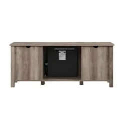 Transitional Farmhouse Window Pane Fireplace TV Stand For TV's Up To 65" Gray Wash - Saracina Home 12 Transitional Farmhouse Window Pane Fireplace TV Stand For TV's Up To 65" Gray Wash - Saracina Home -Saracina Home Sales Store GUEST 2b1cfc0f 302d 44ea 9671 c65db8cec846