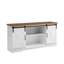 Modern Transitional Sliding Barndoor TV Stand For TVs Up To 65"- Saracina Home -Saracina Home Sales Store GUEST 2f913d69 9569 41d2 aad7 830c710cc2a8