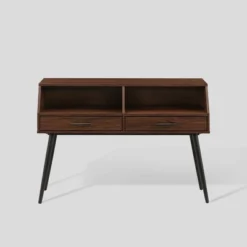 Modern 2 Drawer Angled Console Table - Saracina Home -Saracina Home Sales Store GUEST 2ff3ec3a 0938 42fb a3a0 f338917c7e08