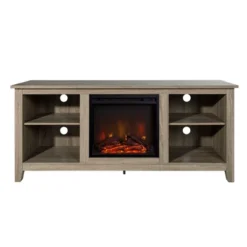 Ackerman Modern Transitional Fireplace TV Stand For TVs Up To 65" - Saracina Home -Saracina Home Sales Store GUEST 2ffca41e 96fb 4c88 8896 08b99396b378