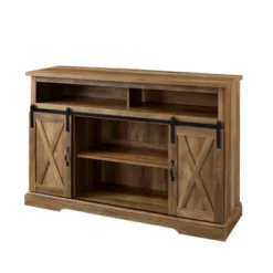 Transitional Sliding Barndoor Highboy TV Stand For TVs Up To 58" - Saracina Home 35 Transitional Sliding Barndoor Highboy TV Stand For TVs Up To 58" - Saracina Home -Saracina Home Sales Store GUEST 30e67552 0151 4307 86d1 c57d37e38e3b