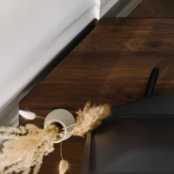 Contemporary Corner TV Stand For TVs Up To 55" Dark Walnut - Saracina Home 19 Contemporary Corner TV Stand For TVs Up To 55" Dark Walnut - Saracina Home -Saracina Home Sales Store GUEST 3310b685 b3b6 407a 92d8 f4cd39d2fd0f