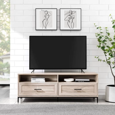Orin Modern 2 Drawer TV Stand For TVs Up To 60" - Saracina Home 3 Orin Modern 2 Drawer TV Stand For TVs Up To 60" - Saracina Home - Image 3