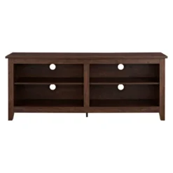 Transitional 4 Cubby Wood Open Storage TV Stand For TVs Up To 65"- Saracina Home 31 Transitional 4 Cubby Wood Open Storage TV Stand For TVs Up To 65"- Saracina Home -Saracina Home Sales Store GUEST 35ddccd8 7420 4781 824a 55a3b4dec1bf