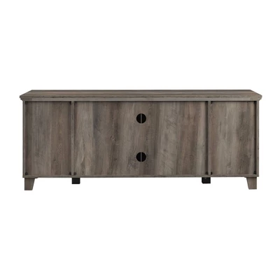 Rustic Transitional 2 Door TV Stand For TVs Up To 65" - Saracina Home 6 Rustic Transitional 2 Door TV Stand For TVs Up To 65" - Saracina Home - Image 6