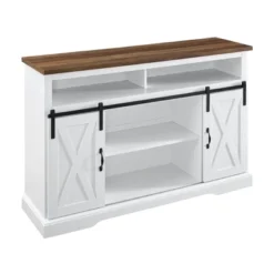 Transitional Sliding Barndoor Highboy TV Stand For TVs Up To 58" - Saracina Home 37 Transitional Sliding Barndoor Highboy TV Stand For TVs Up To 58" - Saracina Home -Saracina Home Sales Store GUEST 3adcd44f b538 4274 a64c 77f6c0af0695