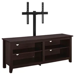 Farmhouse 4 Cubby Wood Open Storage With Mount TV Stand For TVs Up To 65" - Saracina Home 11 Farmhouse 4 Cubby Wood Open Storage With Mount TV Stand For TVs Up To 65" - Saracina Home -Saracina Home Sales Store GUEST 3c750f66 3fa8 4d7c 91c3 96116a74ec8b