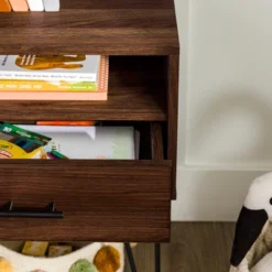 Amal Modern Single Drawer Hairpin Leg Nightstand - Saracina Home -Saracina Home Sales Store GUEST 40c3e588 7762 4a1f ae19 3cbe68902f1e