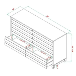 Ilya Solid Wood Modern Panel Front 6 Drawer Dresser - Saracina Home 29 Ilya Solid Wood Modern Panel Front 6 Drawer Dresser - Saracina Home -Saracina Home Sales Store GUEST 444194b5 0b39 45be 9090 0d7dbeceade2