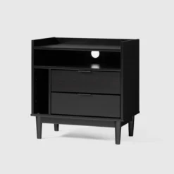 Mid-Century Modern Solid Wood 2 Drawer Nightstand - Saracina Home 26 Mid-Century Modern Solid Wood 2 Drawer Nightstand - Saracina Home -Saracina Home Sales Store GUEST 471de06c aa0a 4e0d 974b 9de0af040ec7