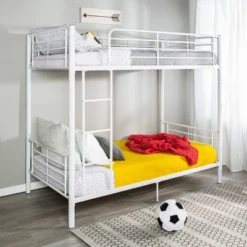 Twin Over Twin Analise Metal Bunk Bed - Saracina Home -Saracina Home Sales Store GUEST 47f054be ac4e 4bc9 b720 aadd11bc6b8b