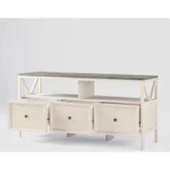 Farmhouse 3 Drawer Wood TV Stand For TVs Up To 65" - Saracina Home 32 Farmhouse 3 Drawer Wood TV Stand For TVs Up To 65" - Saracina Home -Saracina Home Sales Store GUEST 47fafb98 b85e 468b 9df3 9537ab731ccb