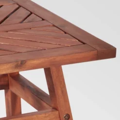 Slatted Chevron Acacia Wood Patio Side Table - Saracina Home 10 Slatted Chevron Acacia Wood Patio Side Table - Saracina Home -Saracina Home Sales Store GUEST 4bc9e6d6 5f53 42ae 8b30 0af6b9caad9e