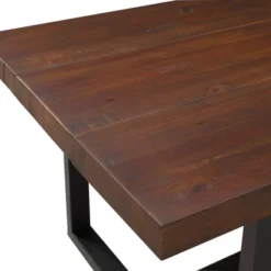 72" Modern Farmhouse Solid Wood Distressed Plank Top Dining Table - Saracina Home -Saracina Home Sales Store GUEST 4c7771cf 0134 4e60 af5f adf6bf8766c0