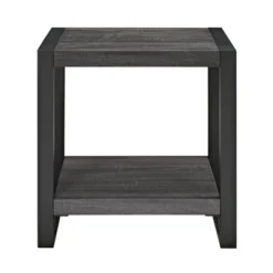 24" Loop Leg Urban Industrial Side Table Charcoal - Saracina Home -Saracina Home Sales Store GUEST 4f460ba3 bba0 4619 becc 78893dca28a5