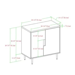 Modern Accent Cabinet With Color Pop Interior - Saracina Home 14 Modern Accent Cabinet With Color Pop Interior - Saracina Home -Saracina Home Sales Store GUEST 5086d616 ad3e 40ba bca2 a4861a7e7a12