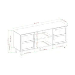 Modern Wood And Glass Door Console TV Stand For TVs Up To 65" - Saracina Home 13 Modern Wood And Glass Door Console TV Stand For TVs Up To 65" - Saracina Home -Saracina Home Sales Store GUEST 52e7aa4d e976 48f1 bc3d adce19001125