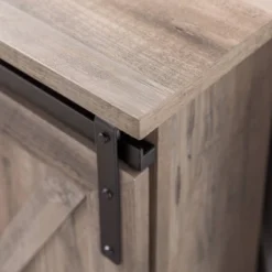 Robinson Rustic Transitional Sliding Barn Door Corner TV Stand For TVs Up To 58" - Saracina Home 22 Robinson Rustic Transitional Sliding Barn Door Corner TV Stand For TVs Up To 58" - Saracina Home -Saracina Home Sales Store GUEST 532d90b0 fc0b 44f6 8ab1 bed1386fd216