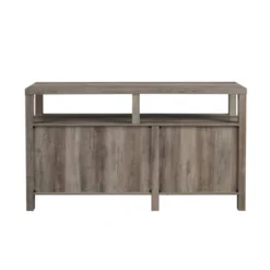 2 Door Farmhouse Highboy TV Stand For TVs Up To 65" Gray Wash - Saracina Home -Saracina Home Sales Store GUEST 5348cbfb 80b9 4f4c ba60 25a676fb7ae3