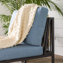 Outdoor Modern Modular Patio Side Chair Blue - Saracina Home 17 Outdoor Modern Modular Patio Side Chair Blue - Saracina Home -Saracina Home Sales Store GUEST 53ce51f2 2985 4166 9744 dd38cb735116