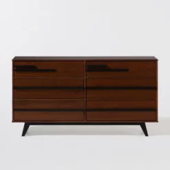 Modern 6 Drawer Double Dresser With Long Handles - Saracina Home -Saracina Home Sales Store GUEST 54fc63d0 b3c2 4d3c 80a9 de6f1ed855c9
