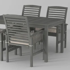Ravenscroft 5pc Acacia Wood Patio Dining Set - Saracina Home 26 Ravenscroft 5pc Acacia Wood Patio Dining Set - Saracina Home -Saracina Home Sales Store GUEST 562b601f 52b4 46cd 927d 6cc0ab063c4e